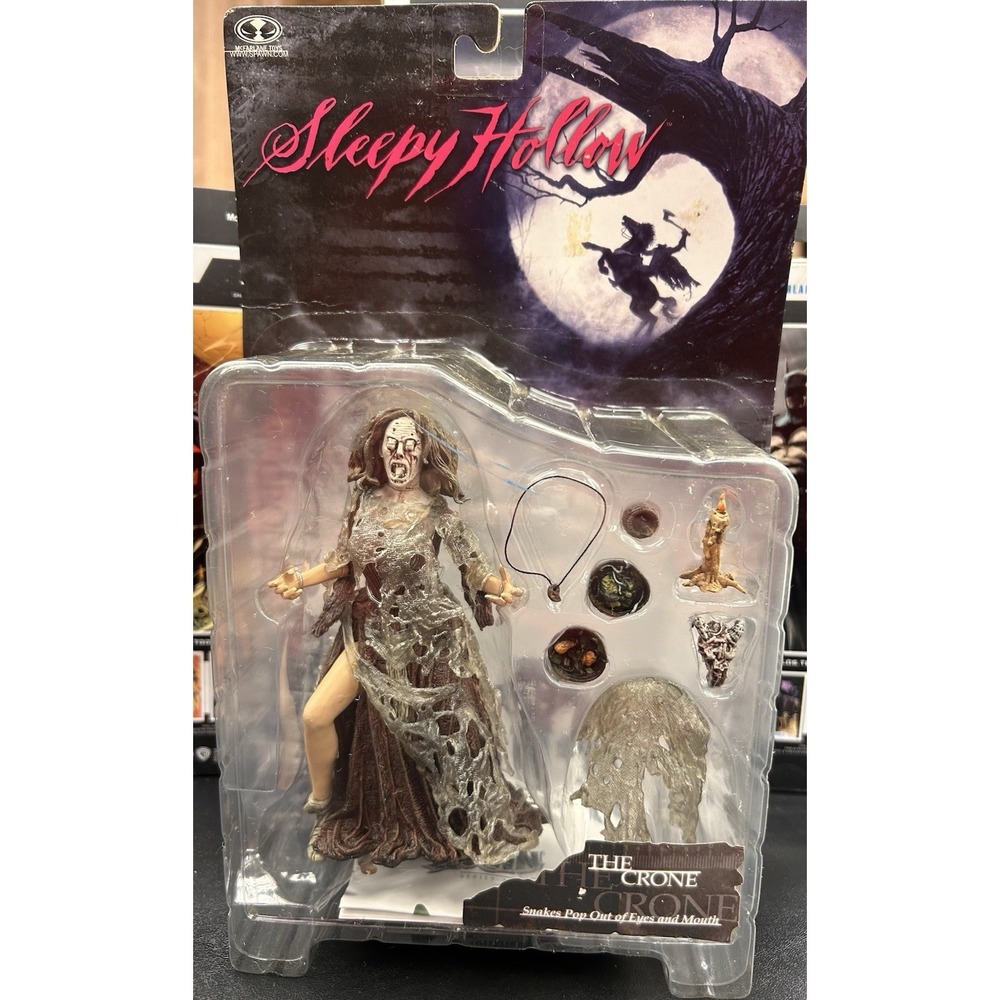 McFarlane Toys Sleepy Hollow The Crone NIB Figure 1999